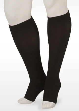 Juzo Knee High Compression Socks Open Toe